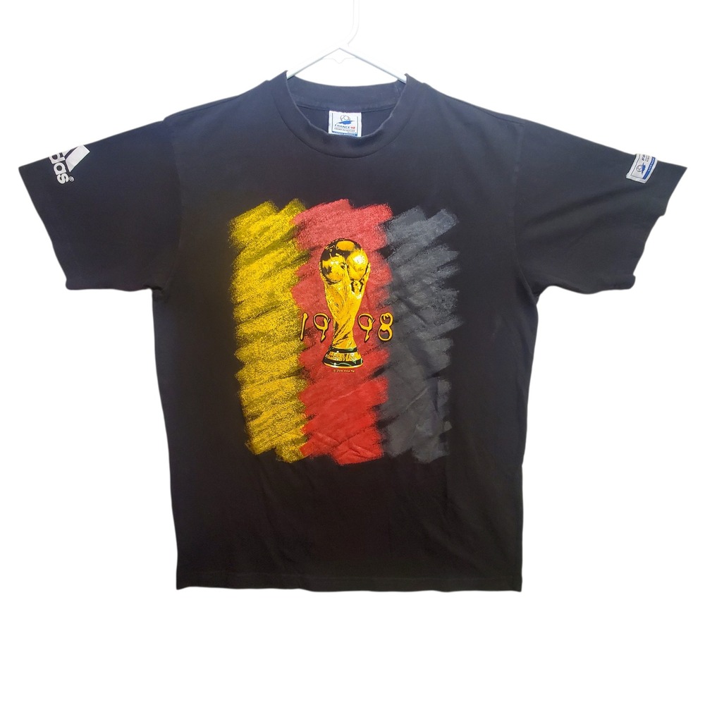 Adidas Fifa World Cup France 1998 Germany Official Licenced T-shirt Size XL Tee
